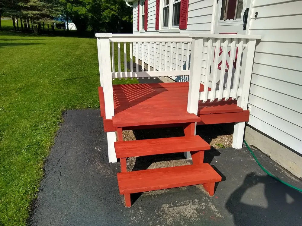 Local landscape installation for homes in Holland Patent, NY by TAKEM LAWN CARE