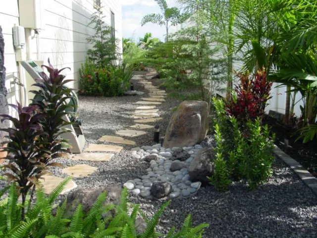 Custom landscape design for year-round maintenance across Kunia, HI - Takenaka Landscaping Company