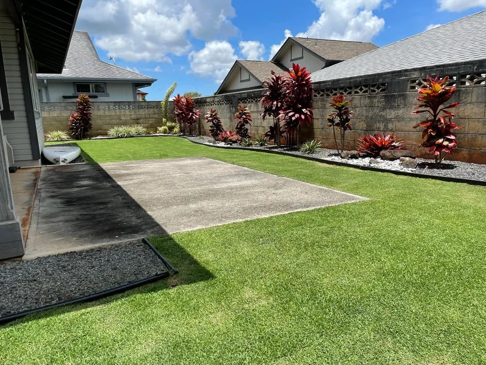 Expert landscaping services with custom design across Kunia, HI - Takenaka Landscaping Company
