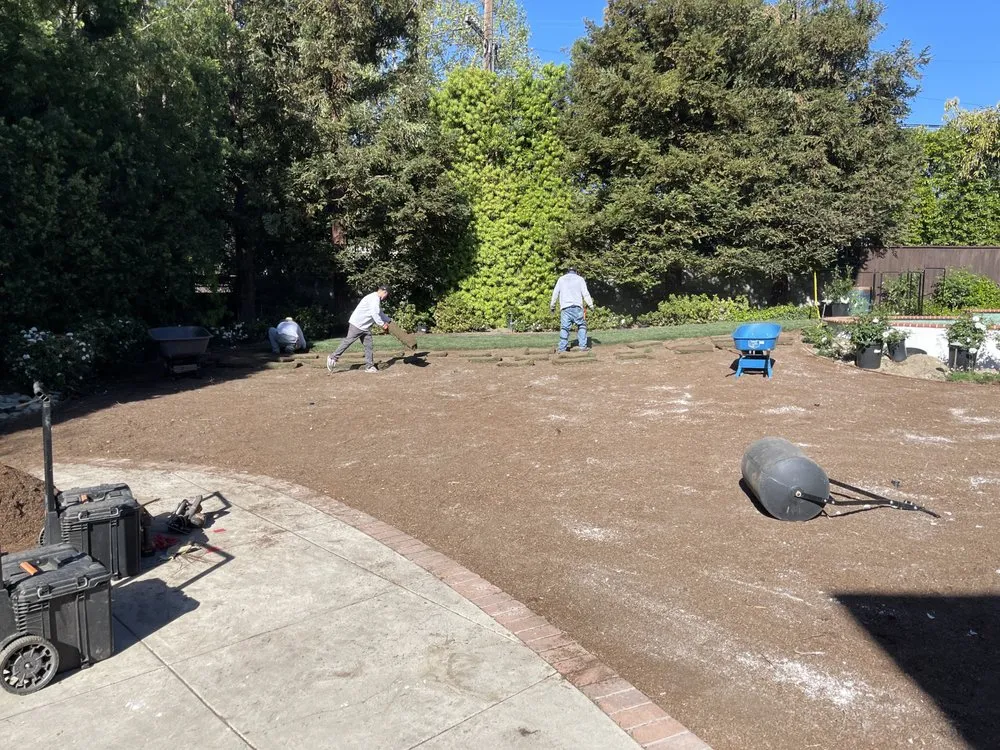 Professional yard maintenance in Temple City, CA by Talgarden