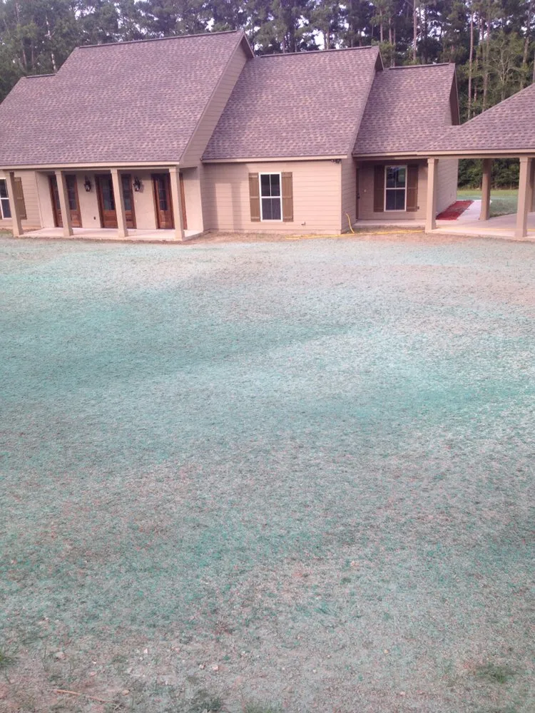 Expert landscape design for homes in Eunice, LA by Talgreens Hydromulching