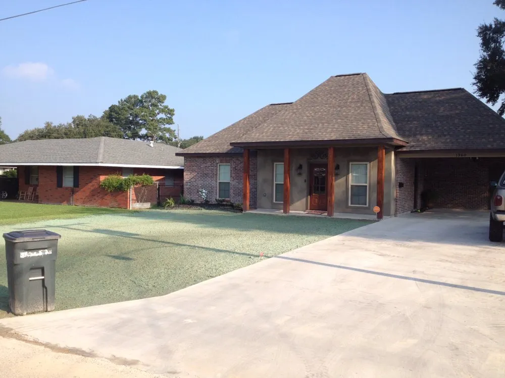 Expert landscape design in Eunice, LA by Talgreens Hydromulching