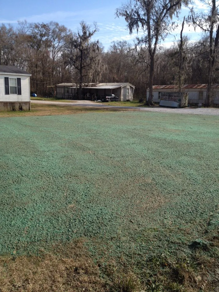 Expert landscape installation in Eunice, LA by Talgreens Hydromulching