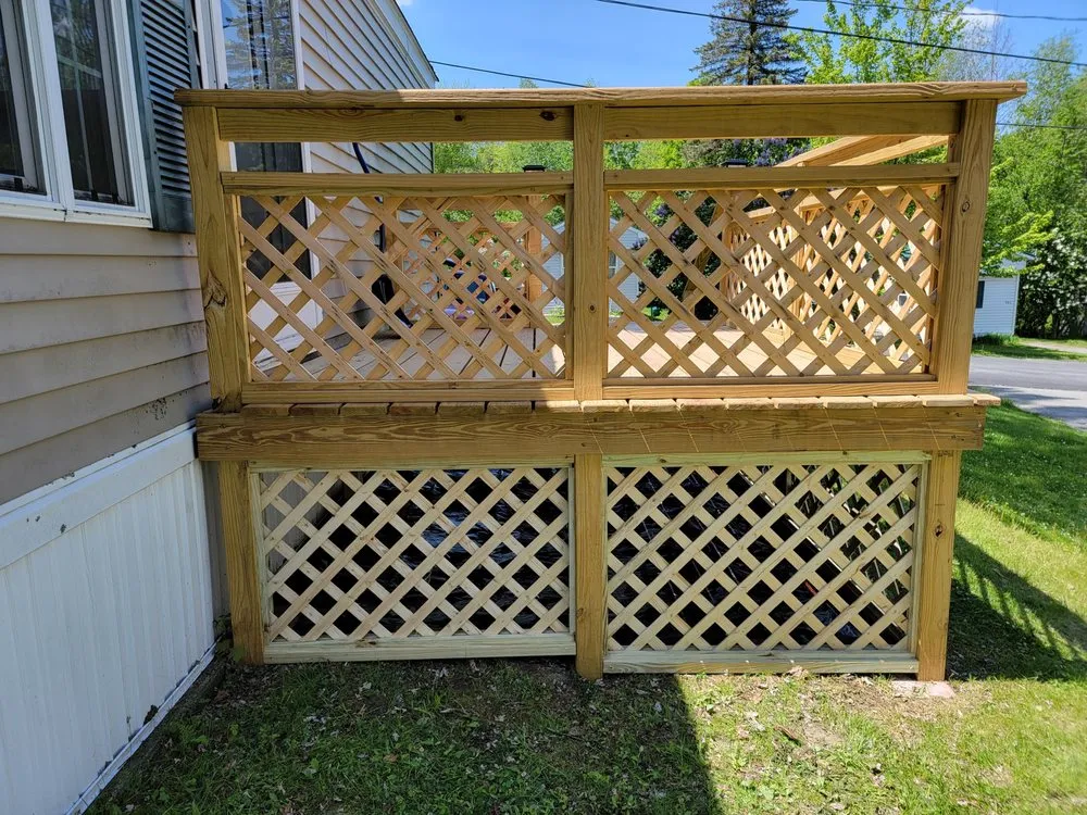 Custom landscaping services with custom design in Cornish, NH by Tall Pines Property Maintenance