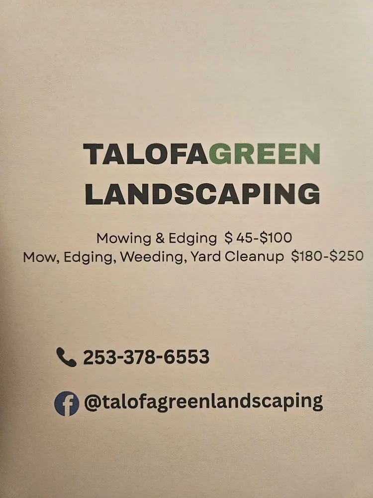 Top-rated yard maintenance in Bonney Lake, WA by TalofaGreen Landscaping