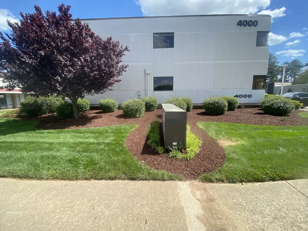 Expert landscape installation with custom design in Clayton, NC by Talton’s Landscaping and Lawn Care