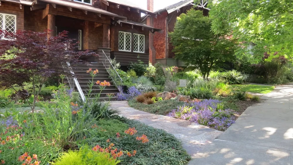 Top-rated garden landscaping for residential properties in Oakland, CA by Tamar Carson Landscaping