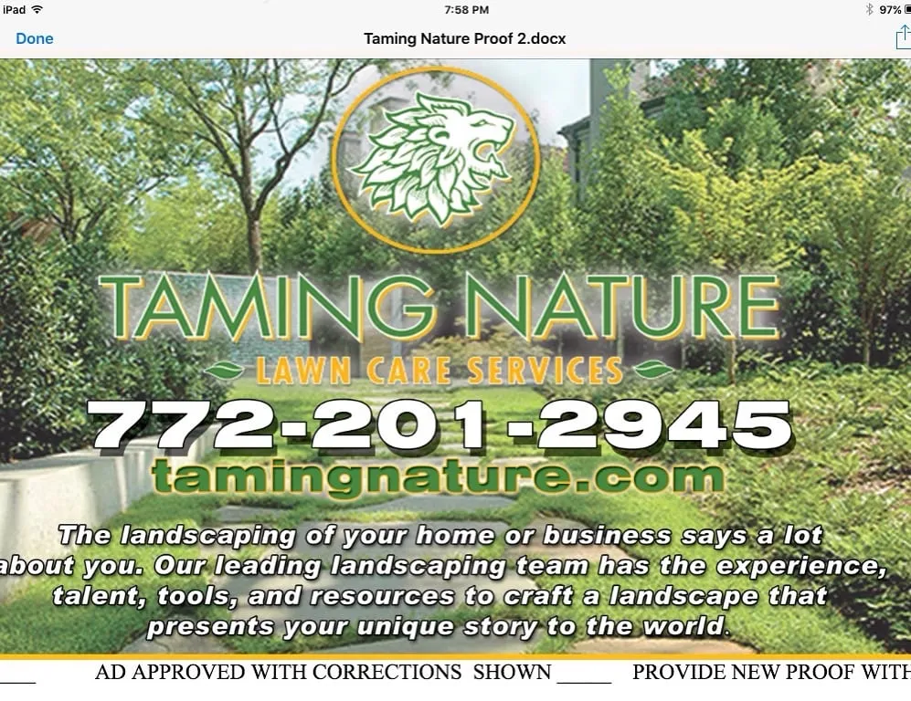 Local yard maintenance experts serving Vero Beach, FL - Taming Nature Lawn Care Services