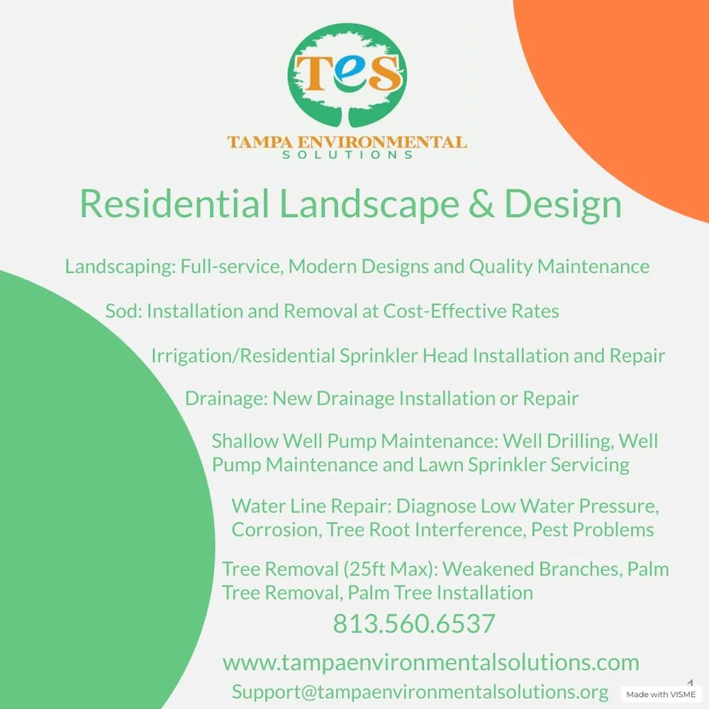 Local landscape design in Lake Wales, FL - Tampa Environmental Solutions