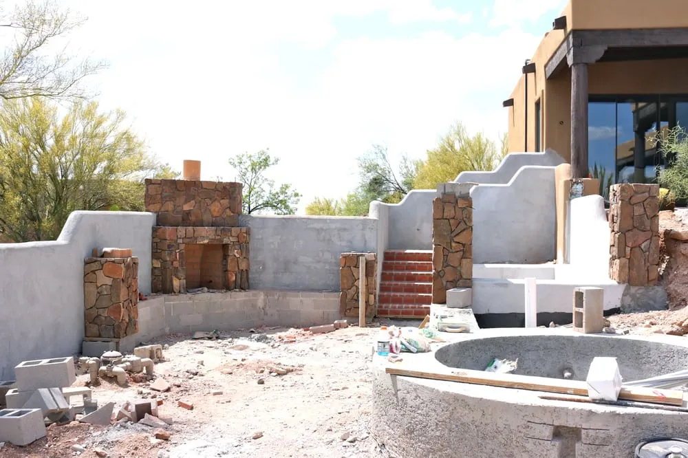 Local landscape installation with custom design across Tucson, AZ - Tanque Verde Construction