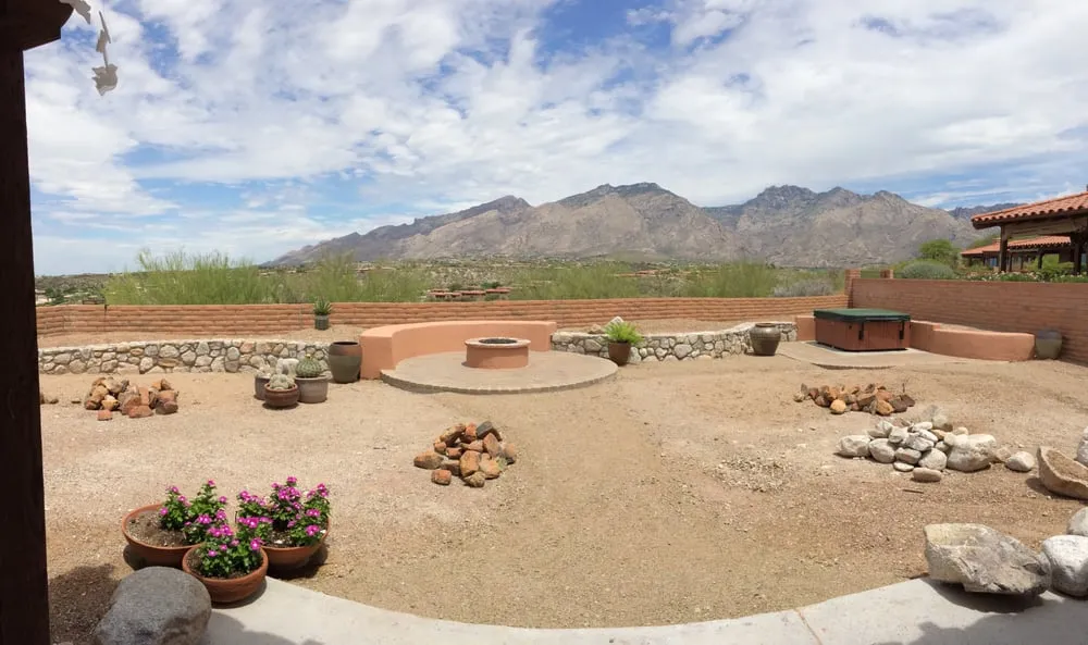 Professional lawn care service in Tucson, AZ by Tanque Verde Construction
