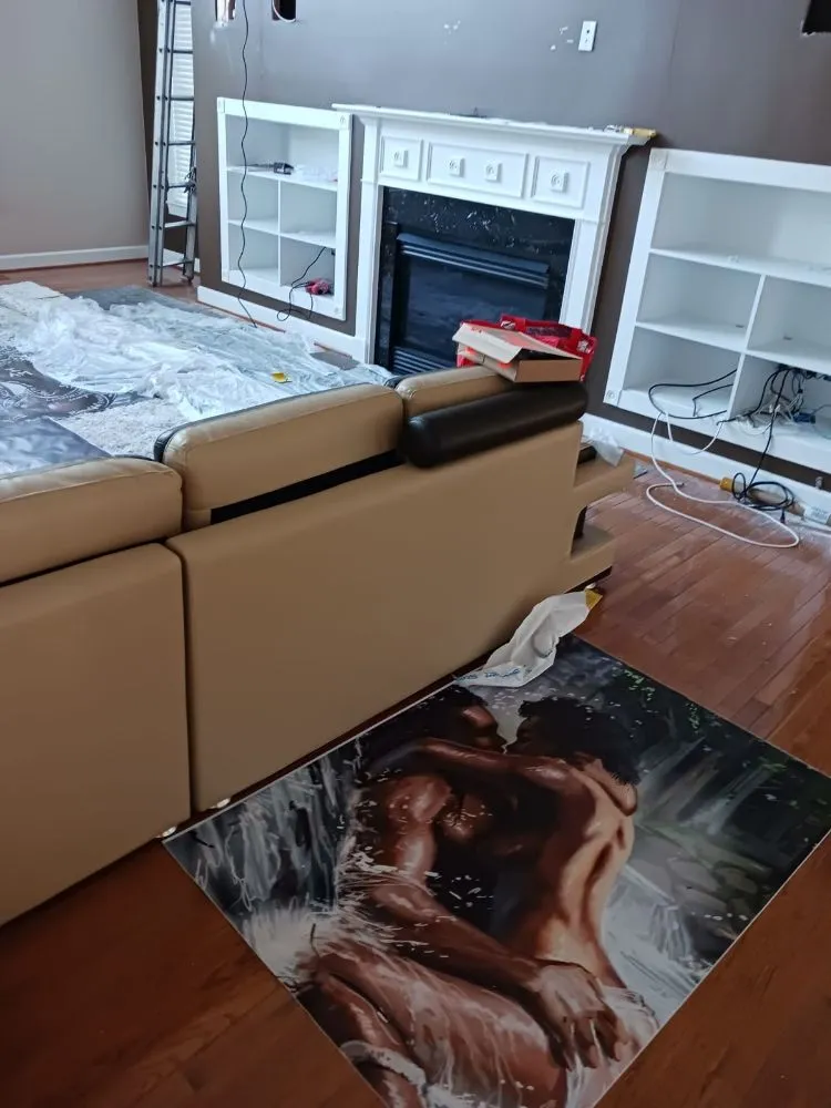 Professional yard cleanup service for residential properties in Berwyn Heights, MD by Tapis Rouge