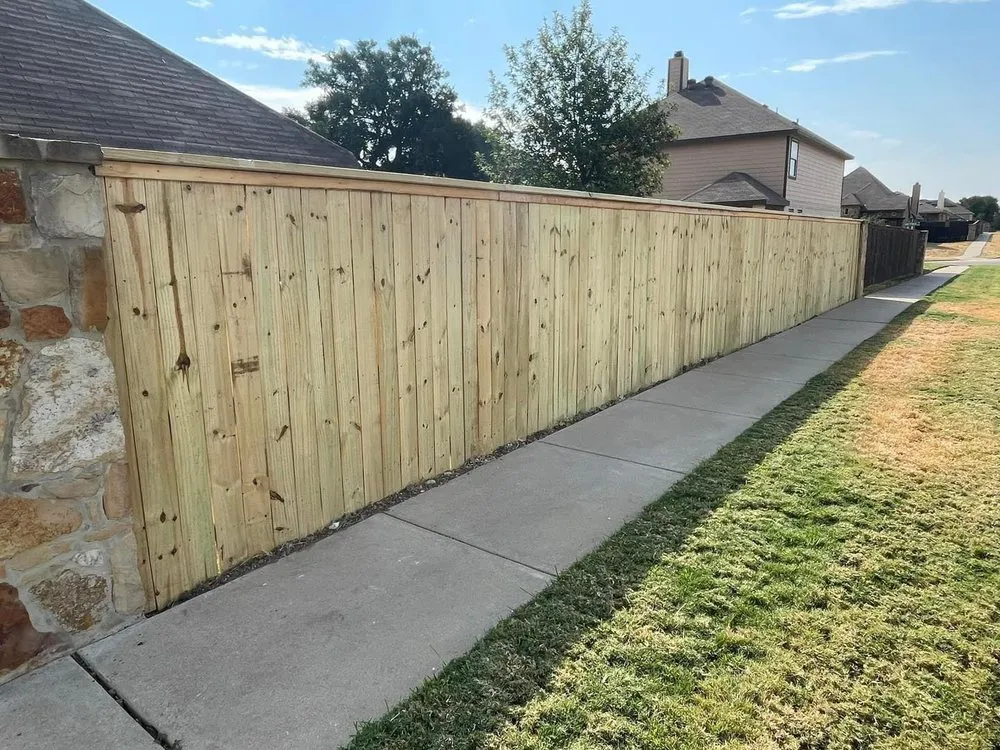 Local residential landscaping with custom design in Killeen, TX by Taproots Lawn Care & Landscaping