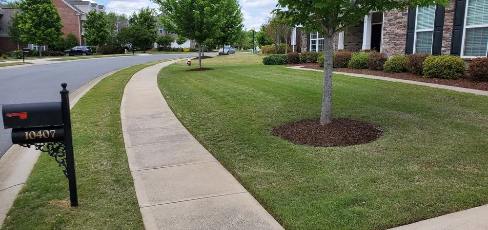 Professional landscape design in Monroe, NC by Tarheel Turf Lawn Care & Maintenance
