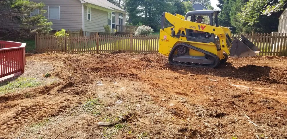 Local landscape installation in Monroe, NC by Tarheel Turf Lawn Care & Maintenance
