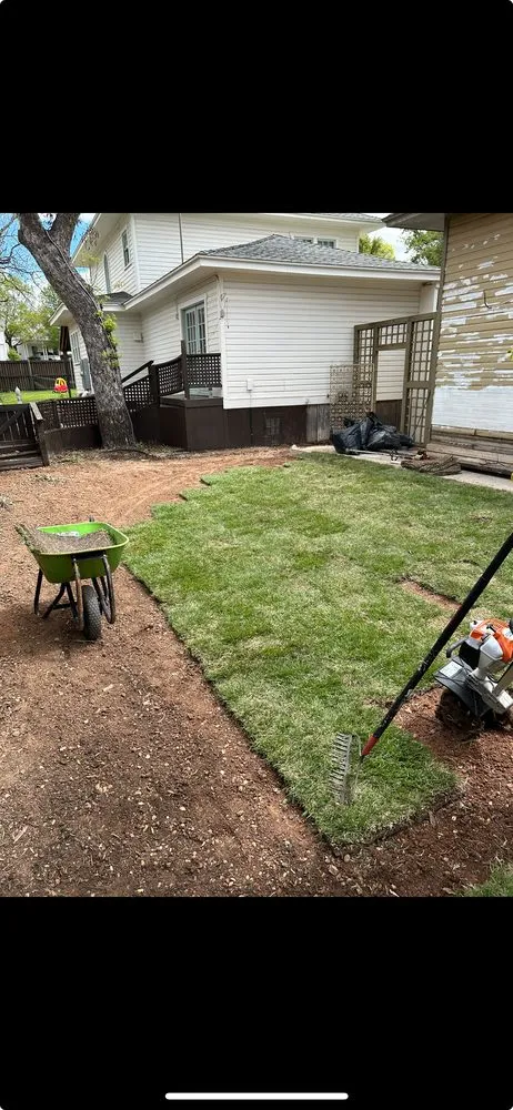 Local lawn mowing service with custom design in Abilene, TX by Tarrant Landscaping