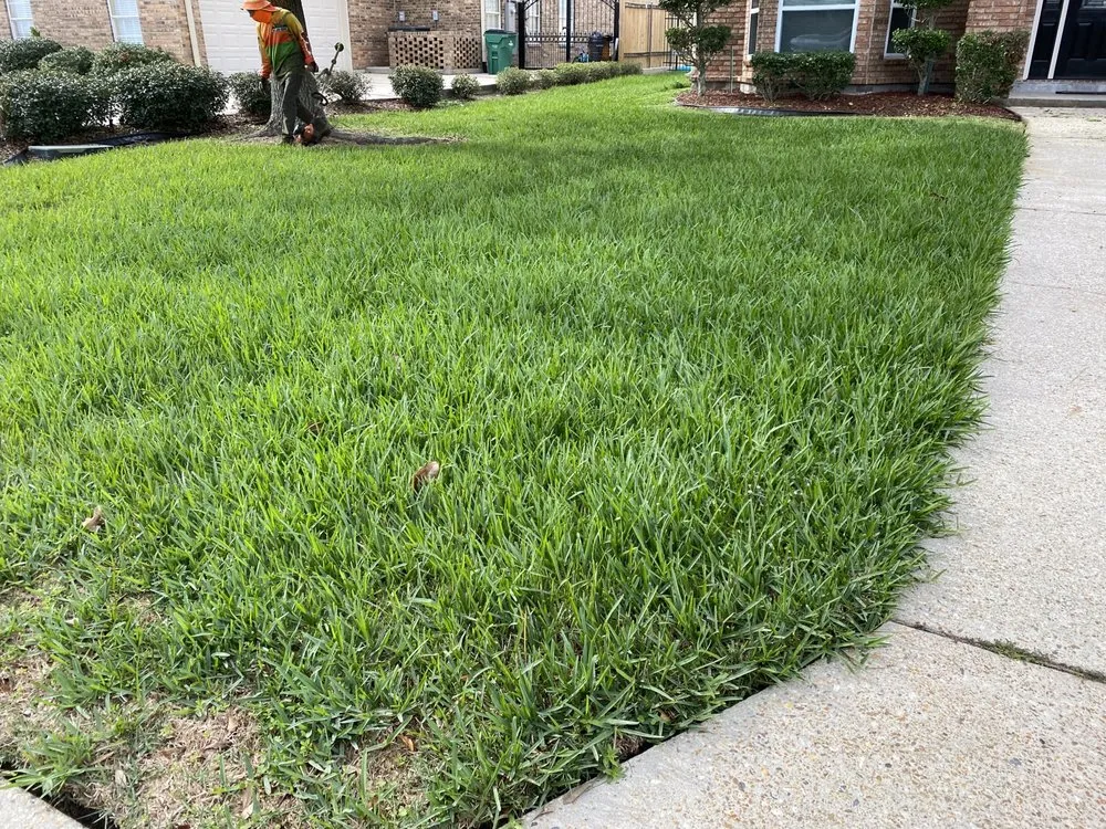 Custom outdoor landscaping in Harvey, LA by Task Lawn Service
