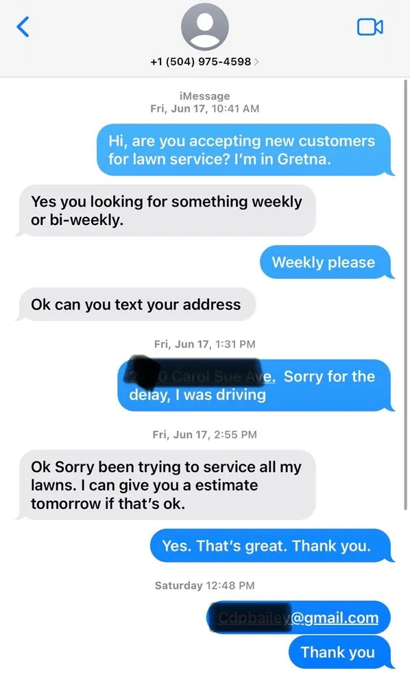 Custom landscape installation with custom design in Harvey, LA by Task Lawn Service