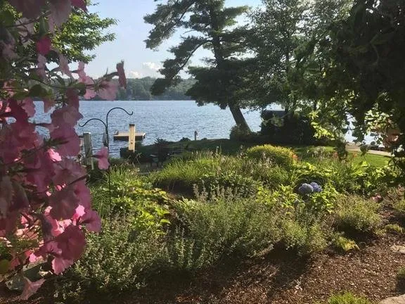 Custom residential landscaping in Loudon, NH by Tasker Landscaping