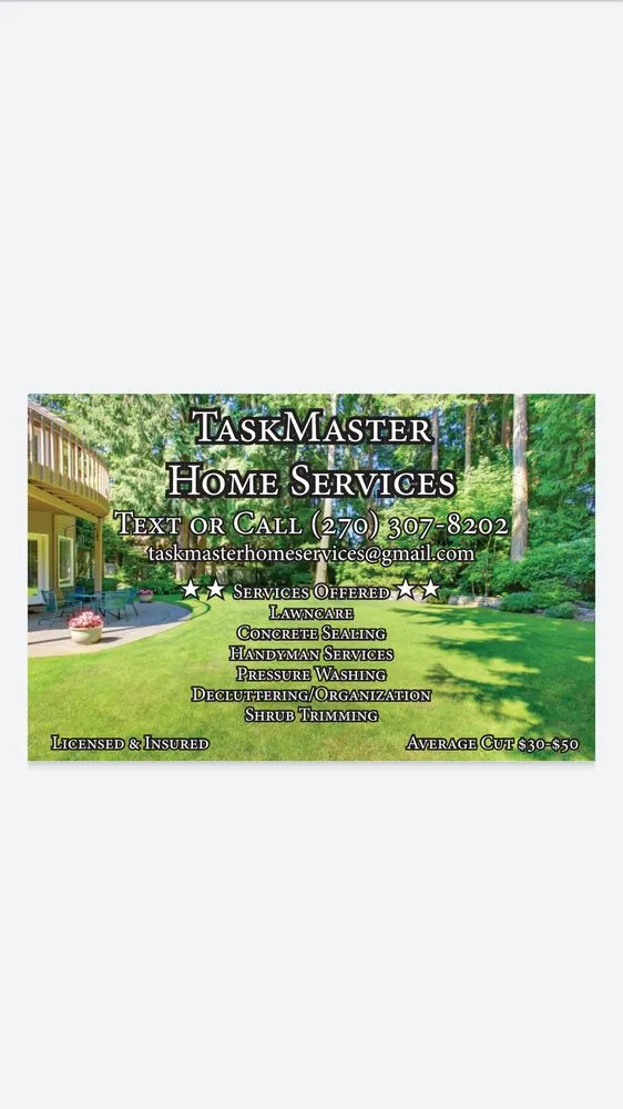 Local outdoor landscaping for residential properties across Elizabethtown, KY - TaskMaster