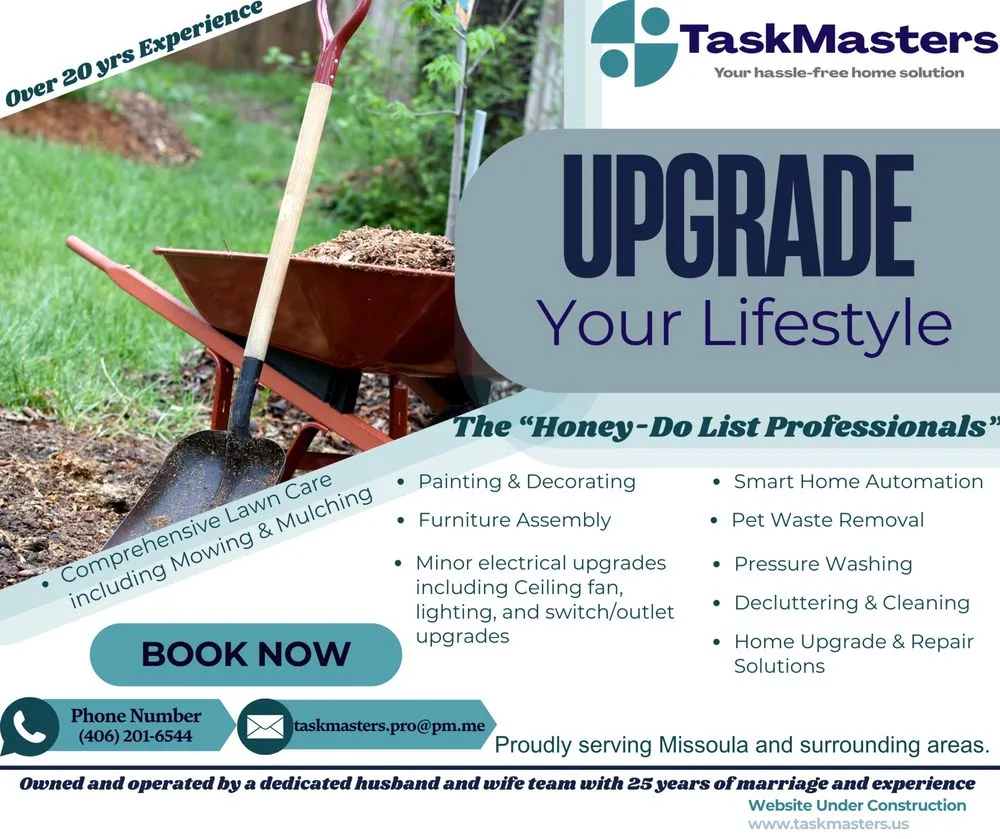 Local residential landscaping experts serving Missoula, MT - TaskMasters