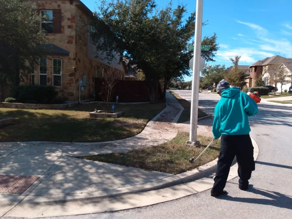 Custom landscape installation in Harker Heights, TX - Tate Scapes Landscaping