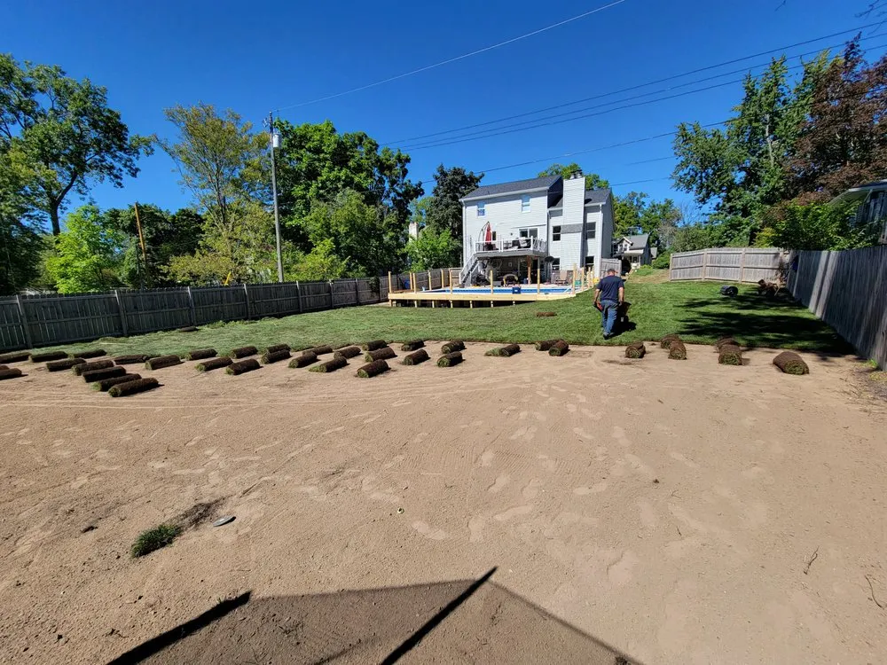 Top-rated residential landscaping near you in Richmond, MI by Tatrabuilt