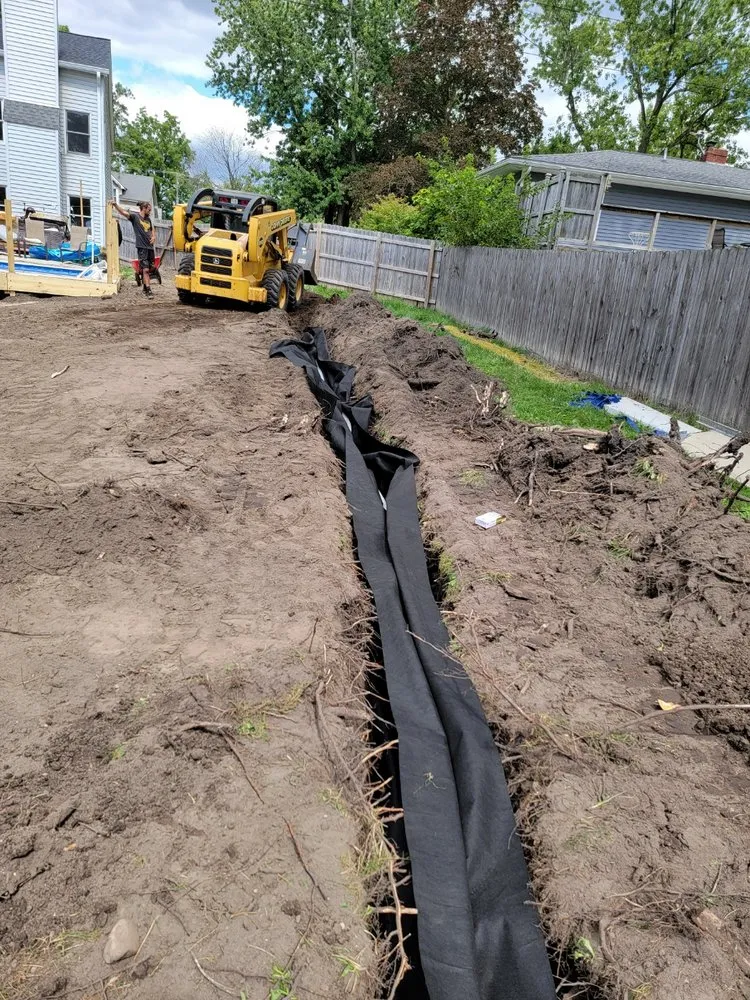 Reliable yard cleanup service for homes in Richmond, MI by Tatrabuilt