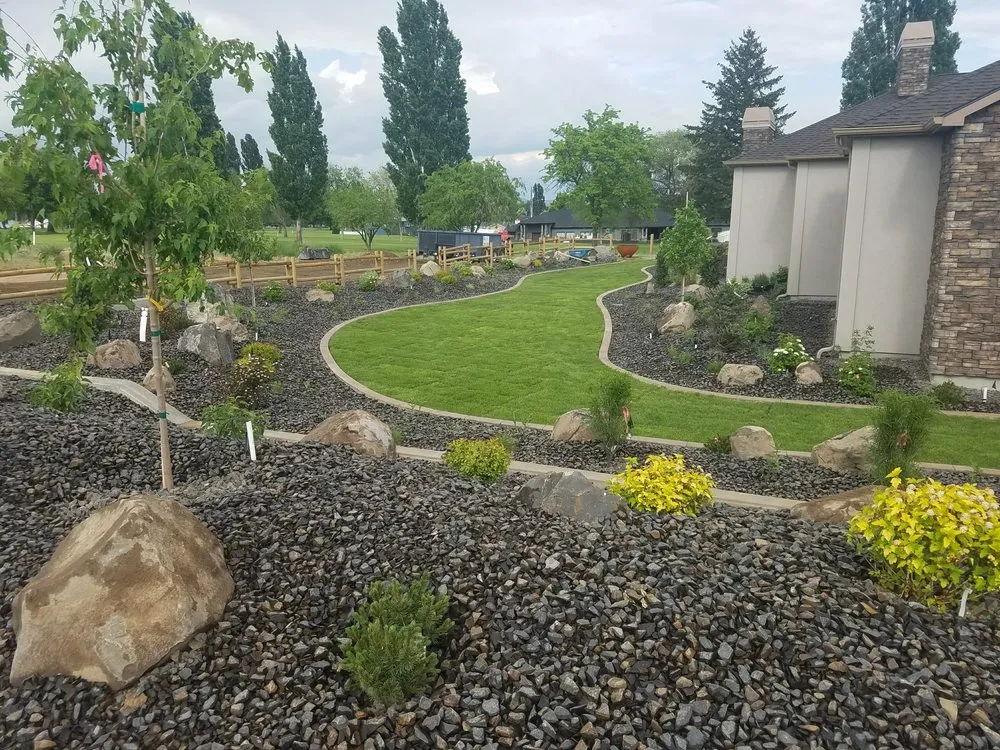 Professional landscape design in Moses Lake, WA by Tatum Lawn Care