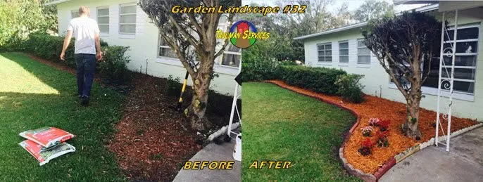 Custom landscape design in Orlando, FL by Taulman Services