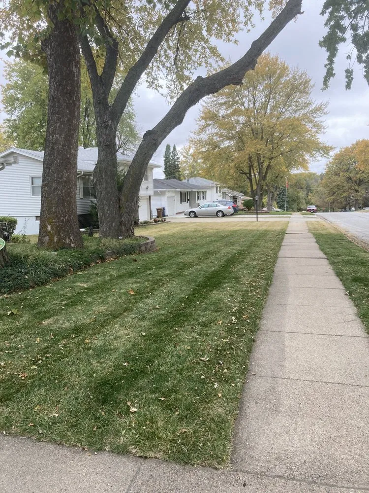 Custom lawn mowing service in Omaha, NE by Tavizon Lawn Services