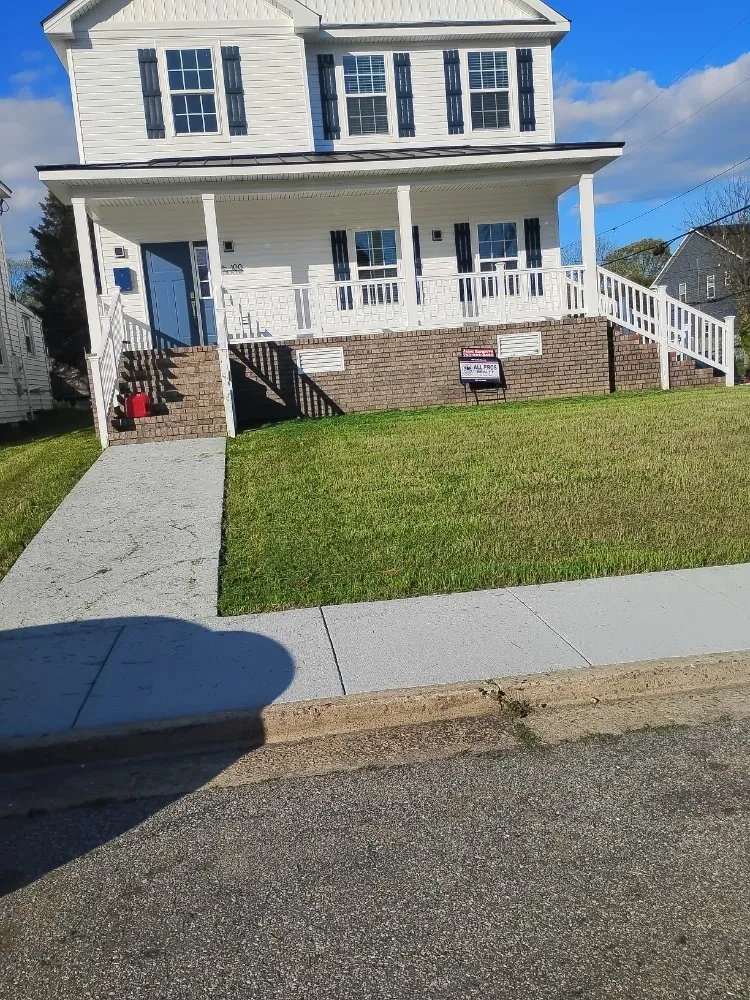 Affordable lawn mowing service for outdoor upgrades in Newport News, VA by Tayes Lawncare Service