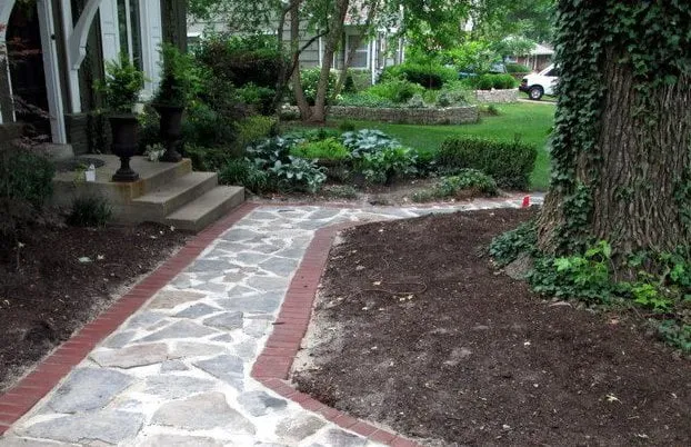 Local landscape installation in Shawnee, KS - Taylor Lawn & Landscaping