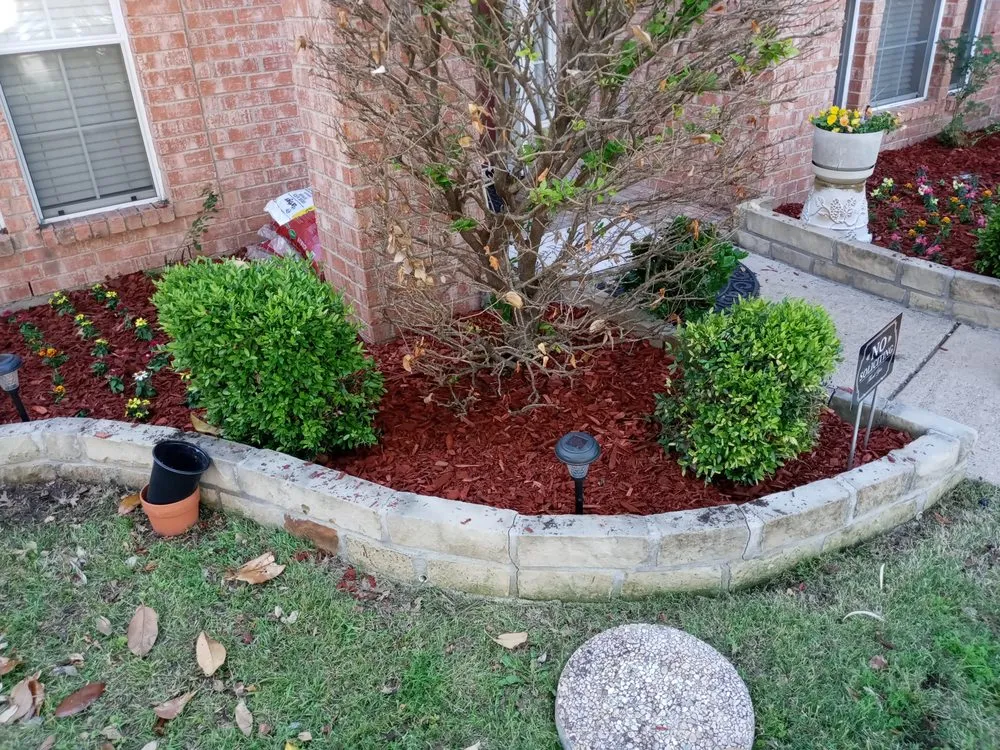 Affordable landscape design in Carrollton, TX by Taylor Lawn Care