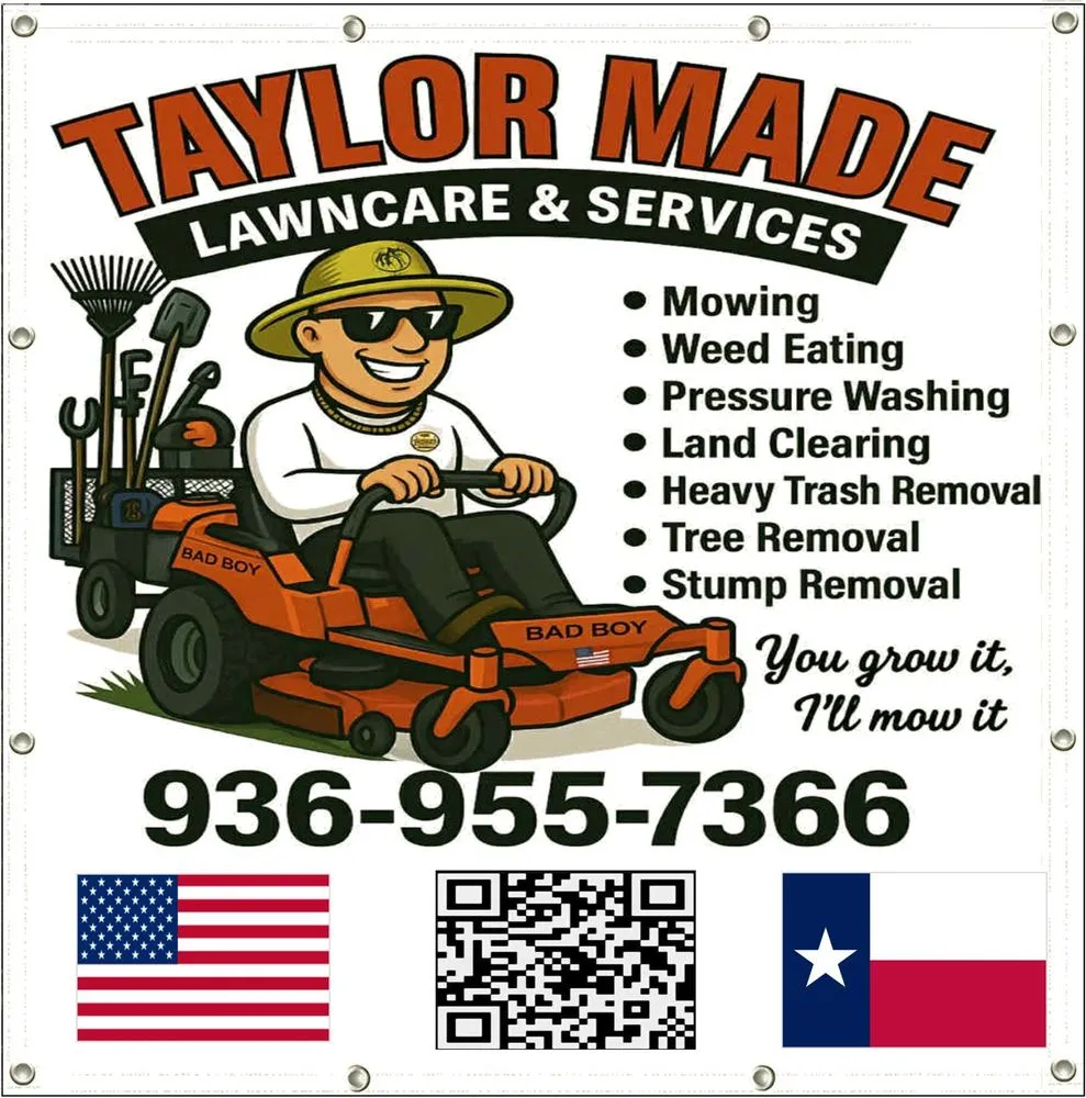 Top-rated yard maintenance experts serving Conroe, TX - Taylor Made