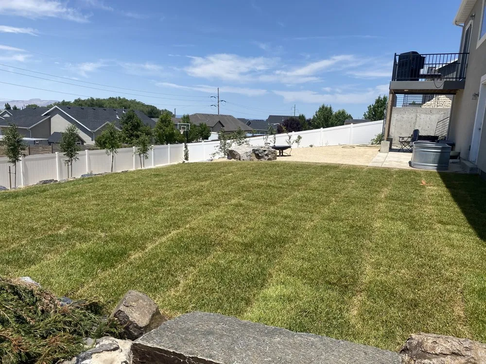 Local landscape installation in Grantsville, UT by Taylor Made Home Improvements