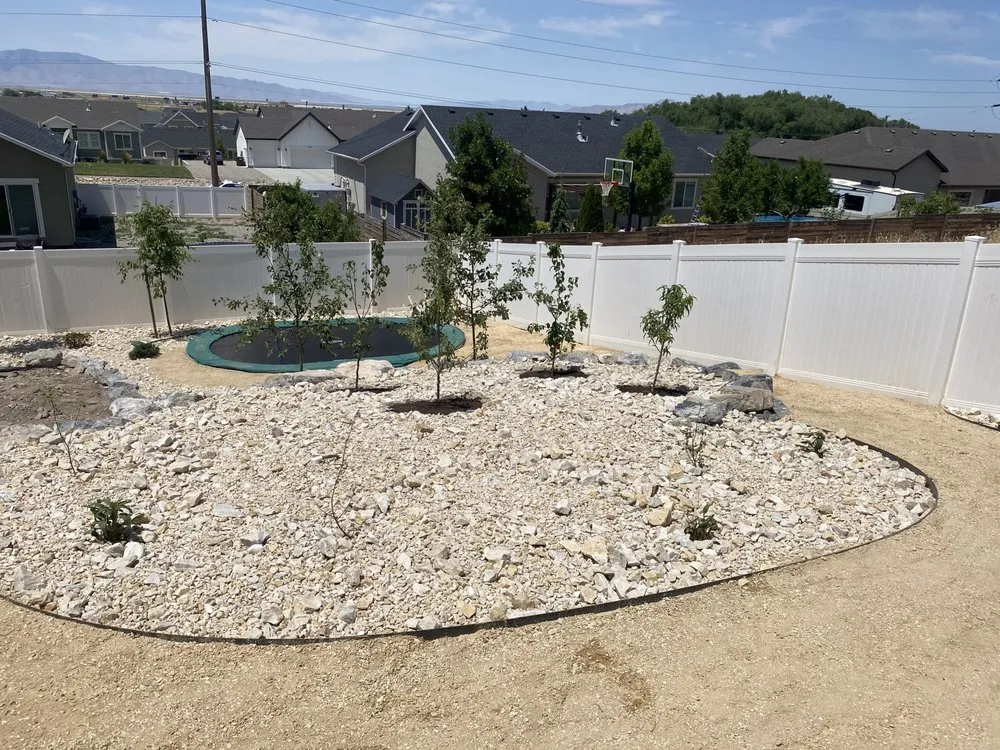 Professional landscape installation in Grantsville, UT by Taylor Made Home Improvements