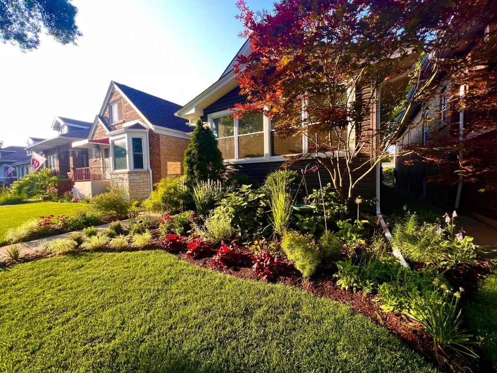 Custom lawn mowing service for residential properties across Chicago, IL - Taylor Made Landscape Design