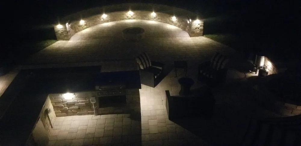 Custom garden landscaping in Indian Land, NC by Taylor Made Lawn and Landscaping
