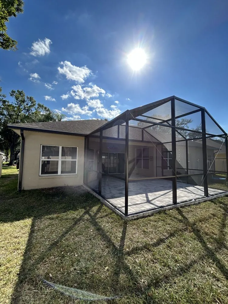 Professional residential landscaping in Sebring, FL by Taylor Screening