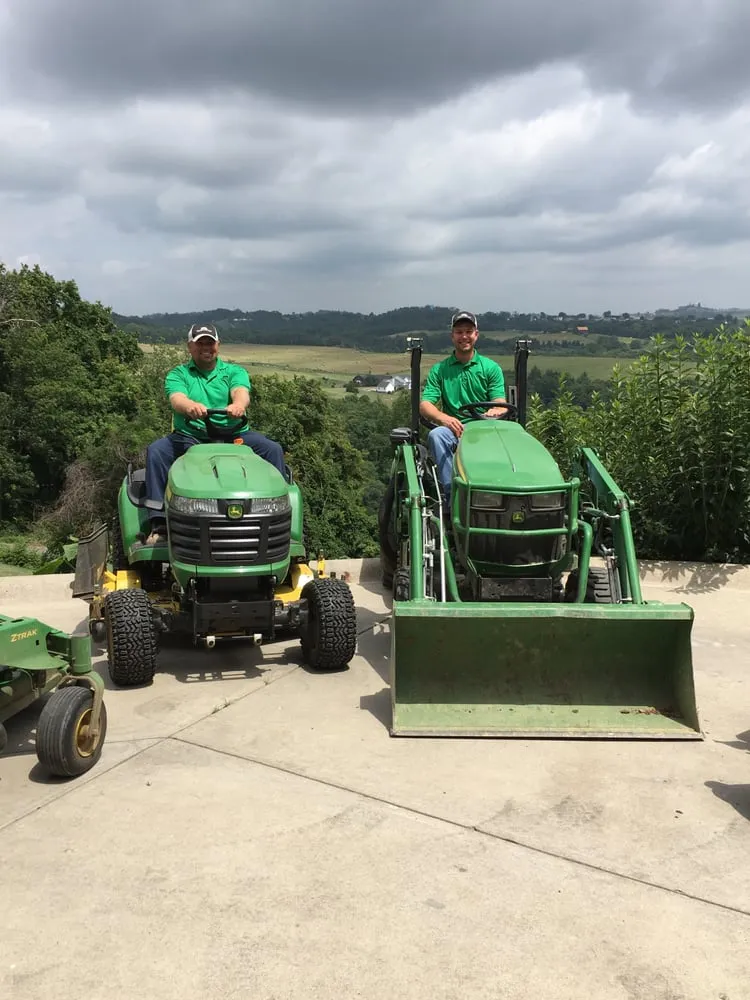 Professional landscape installation in Saint Clairsville, OH by TayloredTurf