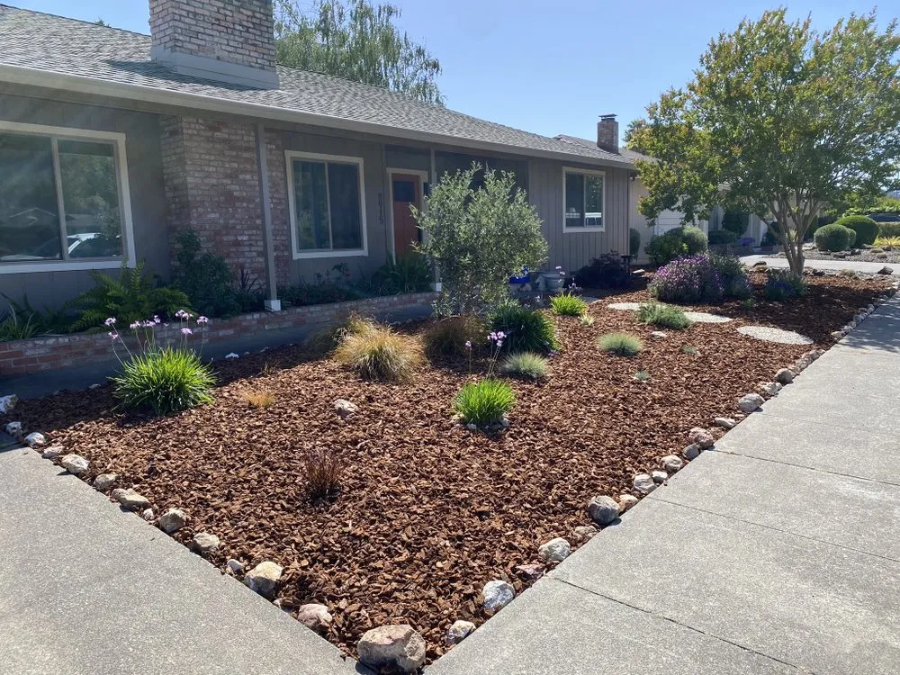 Custom landscape design with custom design in Petaluma, CA by Taylor's Eco-Friendly Landscape Management