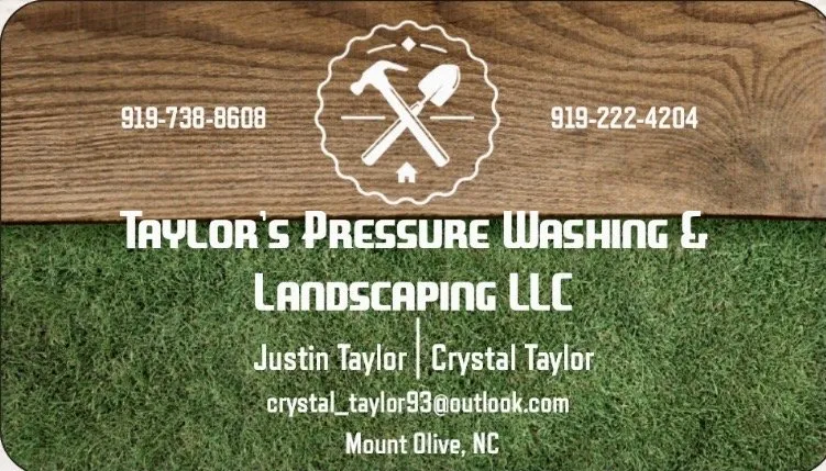 Top-rated lawn mowing service in Mount Olive, NC - Taylor’s Pressure Washing & Landscaping