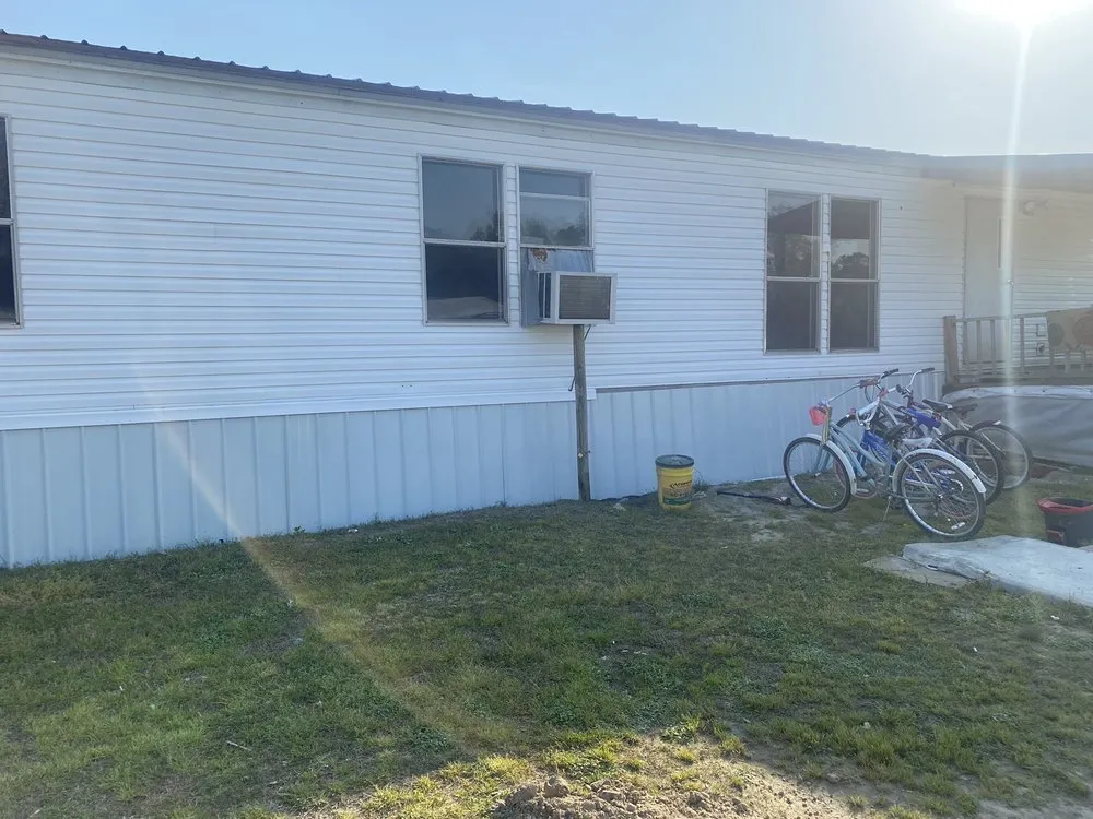 Custom landscape installation with custom design in Mount Olive, NC by Taylor’s Pressure Washing & Landscaping