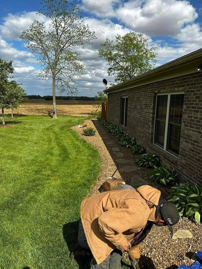 Local outdoor landscaping for residential properties in Evansville, IN by TB ENTERPRISE