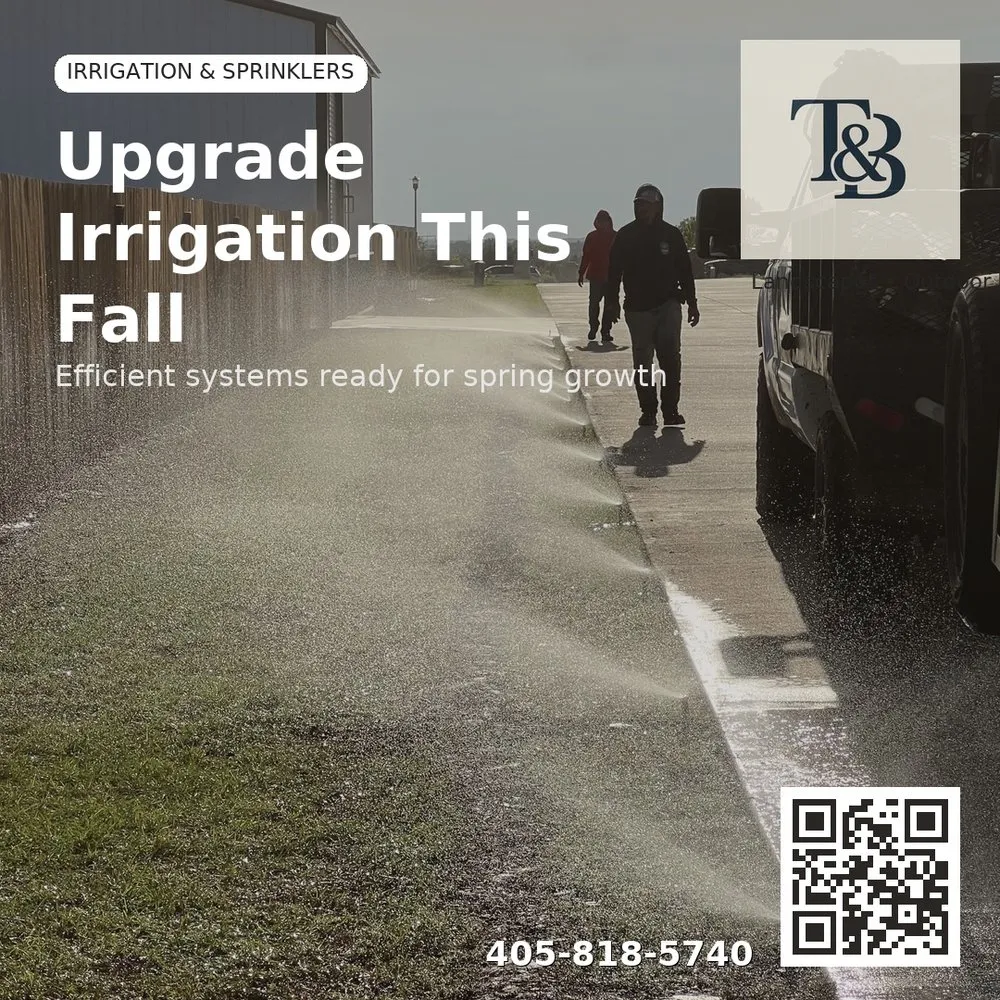 Affordable landscape installation for homes in Midwest City, OK by T&B Landscapes