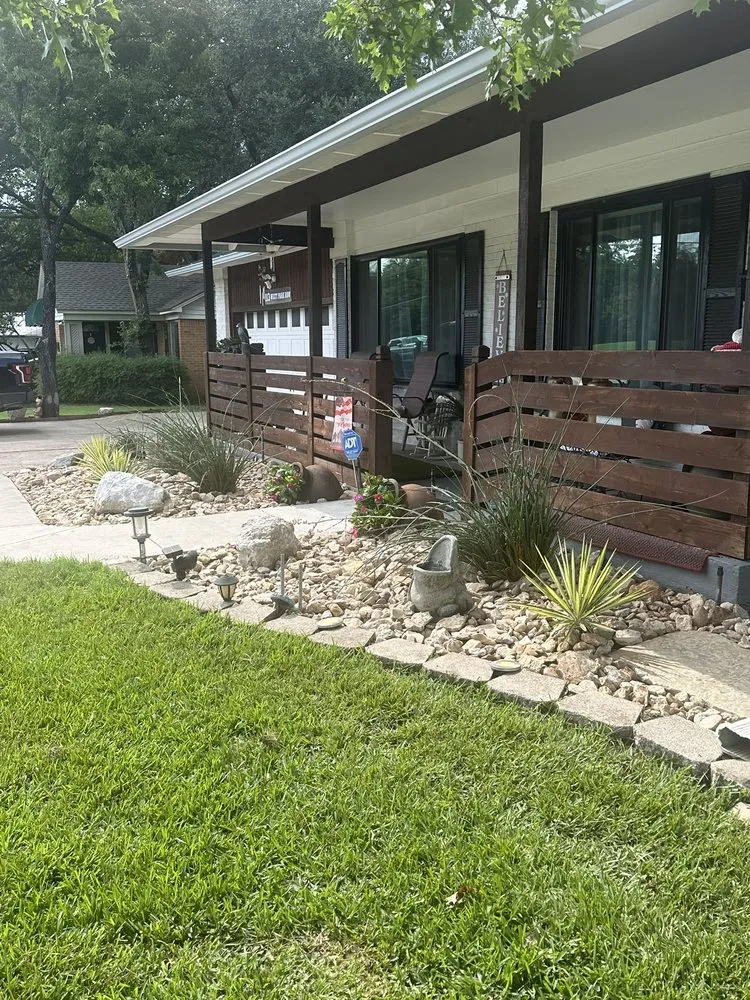 Professional landscape design for beautiful yards across Mansfield, TX - TB Maintenance Service