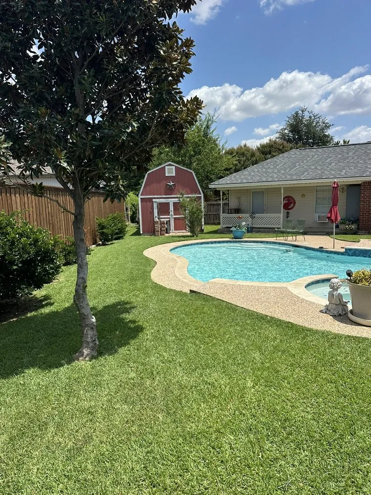 Affordable landscape installation in Mansfield, TX by TB Maintenance Service