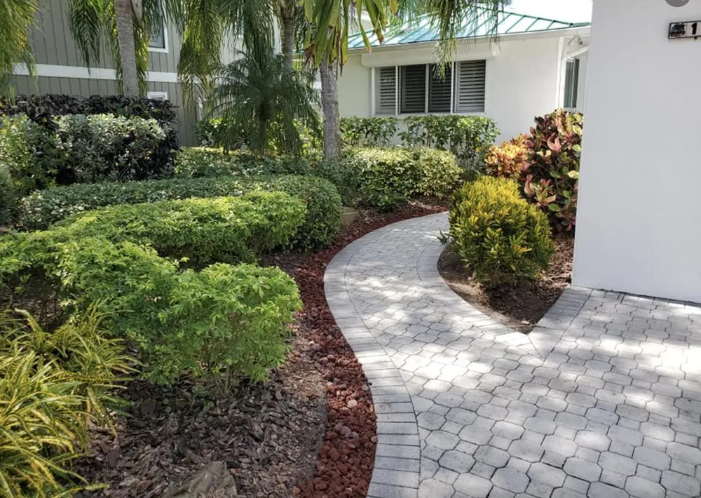 Affordable garden landscaping for year-round maintenance in Largo, FL by TB Property Maintenance