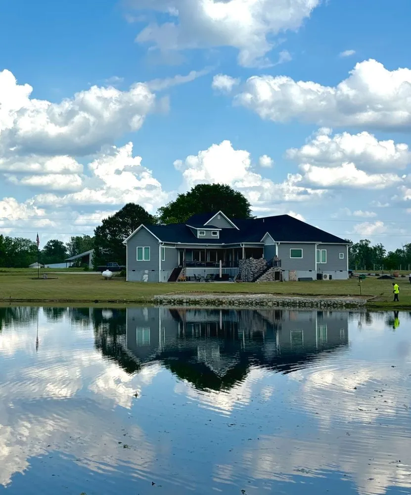Custom landscape design in Coats, NC by TBA Enterprise